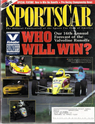 SPORTS CAR 1995 OCT - MID-OHIO SPORTS CAR COURSE OUTLOOK